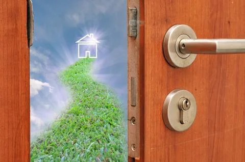 Door open Stock Photos