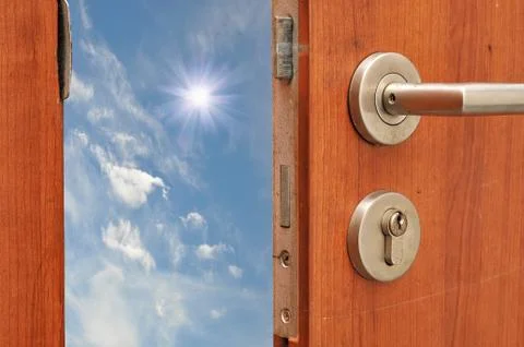 Door open Stock Photos