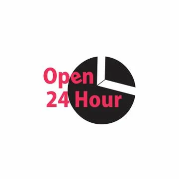 Door open shadow symbol logo vector Illustrazione stock