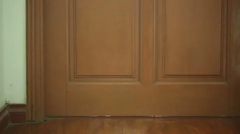 A door is opened into a room Stock Footage 55710170