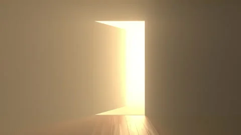 door opening light