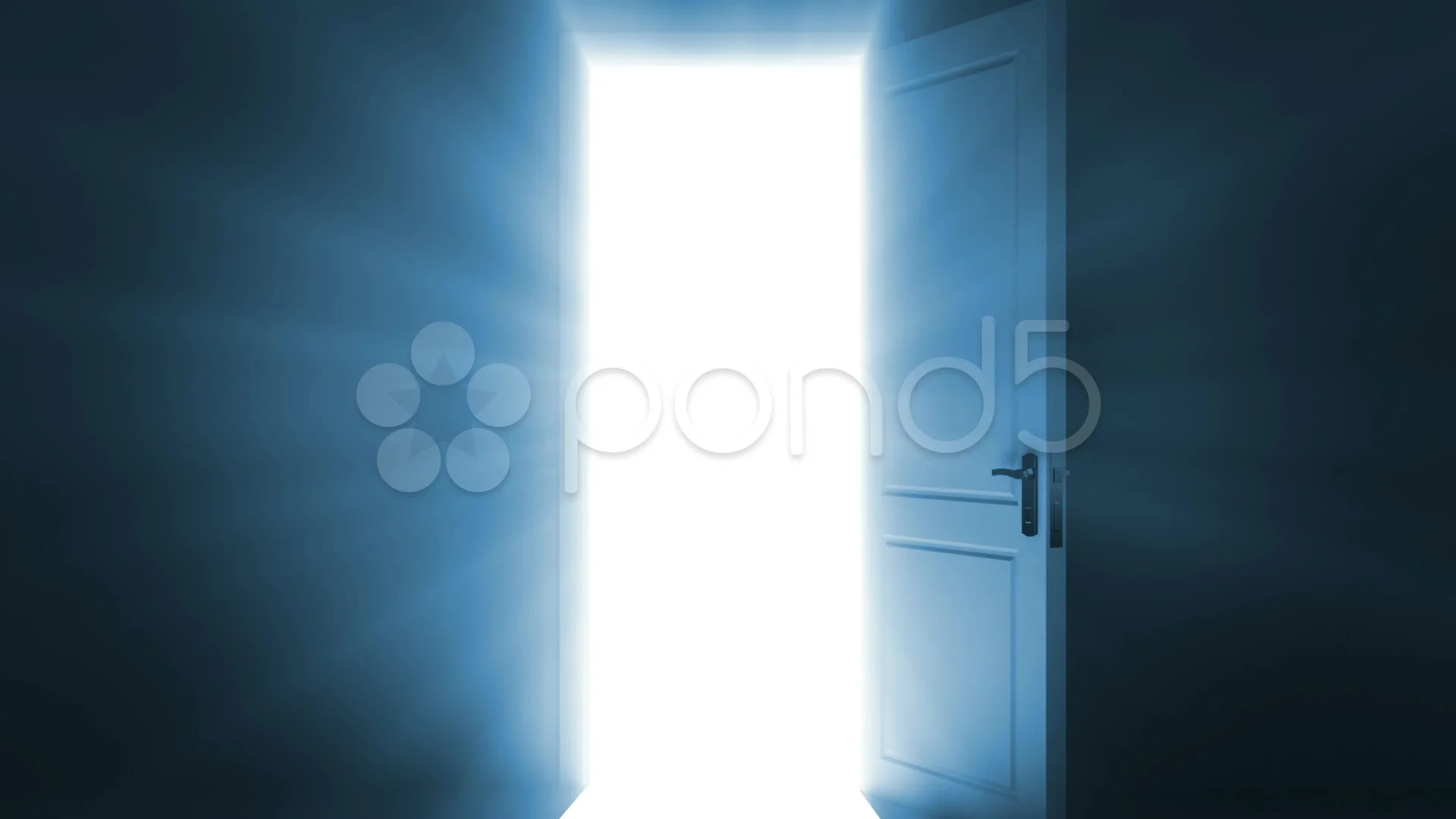 door opening light