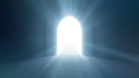 Door Opening to the Light CD F1 Fix Video stock 148129722