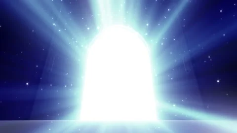 Door Opening to the Light CD M1 Fix2 Video stock 148427607