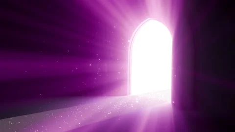 Door Opening to the Light CD R1 Fix2 Video stock 148434456