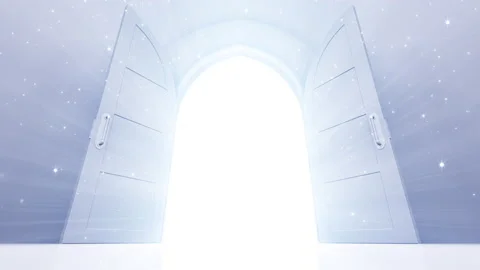 Door Opening to the Light CW M1 Fix 5 動画素材 149006838