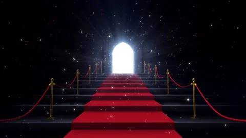 Door Opening to the Light Upstairs CD K1 In 1 Stock-Footage 149283432