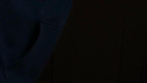 A door is opening revealing a parcel package on the doorstep Stock Footage 194649639