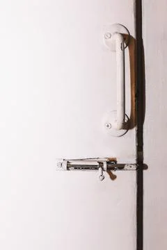 Door from pantry Stock Photos