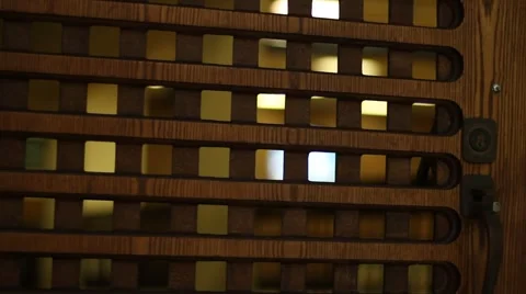 Door rack focus Stock Footage 913588