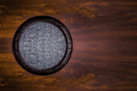 Door with round window Stock Photos