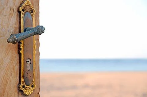 Door to serenity Stock Photos