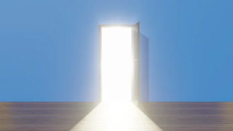 Door Sunlight Opening Background Video stock 276759081