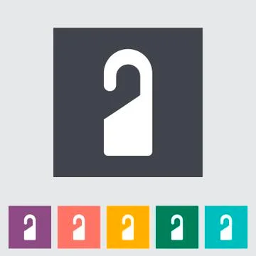 Door tag Stock Illustration