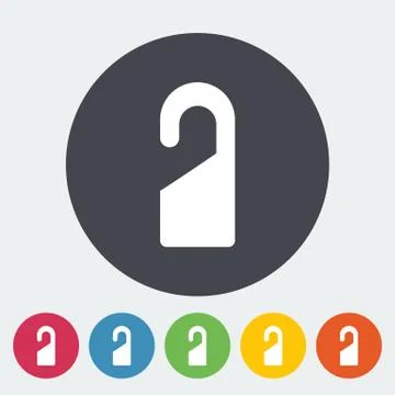 Door tag Stock Illustration