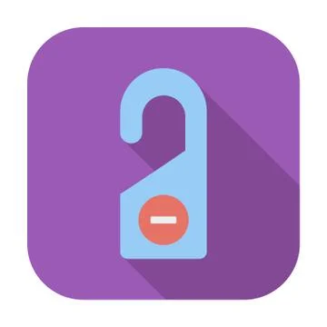 Door tag Stock Illustration