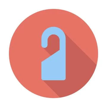 Door tag Stockillustratie