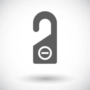 Door tag Stock Illustration