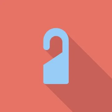 Door tag Stock Illustration