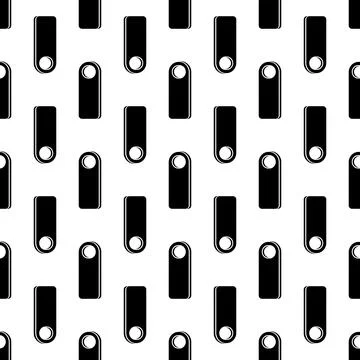 Door tag pattern seamless vector Stock Illustration