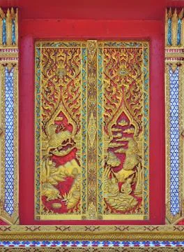 Door temple Stock Photos