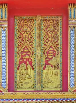 Door temple Stock Photos
