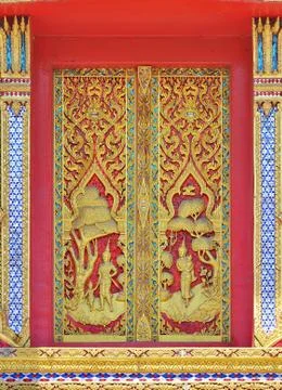 Door temple Stock Photos