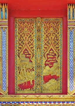 Door temple Stock Photos