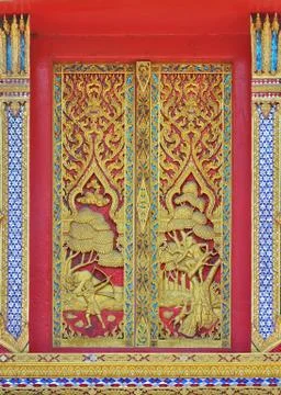 Door temple Stock Photos