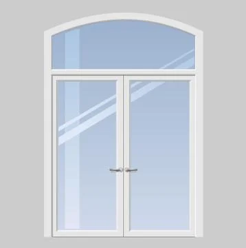 Door to the terrace Stock Illustration
