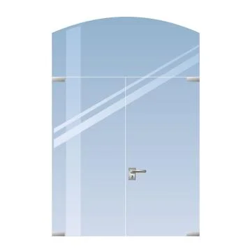 Door to the terrace Stock Illustration