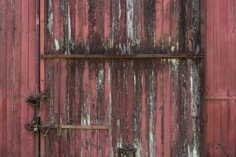 Door on train car Foto stock