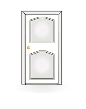 Door vector Stock Illustration