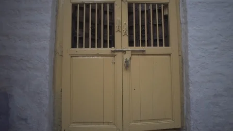 Door view Stock Footage 111694210