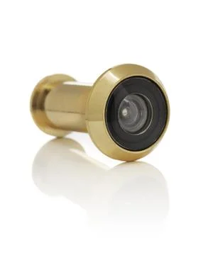 Door viewer Stock Photos