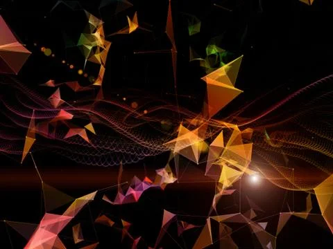 Door to Virtual World Stockillustratie