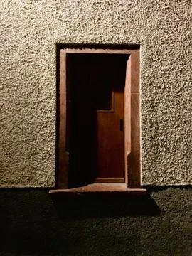 Door without Floor Stock Photos