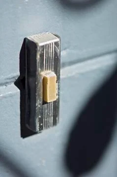 Doorbell, button Stock Photos