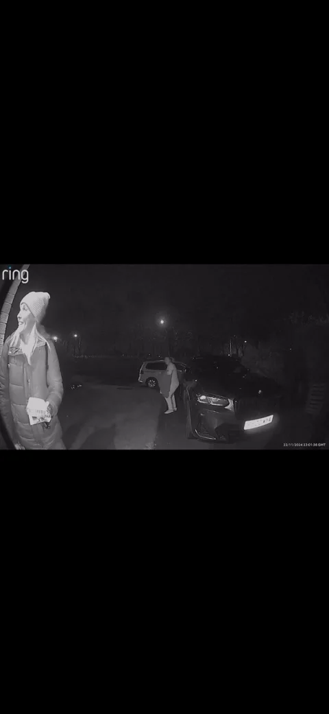Doorbell Camera Exposes Curry Night Farts, Lancashire, England, UK - 22 Nov 2024 Stock Footage 296604041