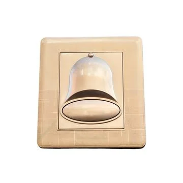 Doorbell Push Button Switch 스톡 사진