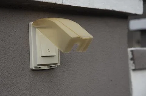 Doorbell switch  Stock Photos