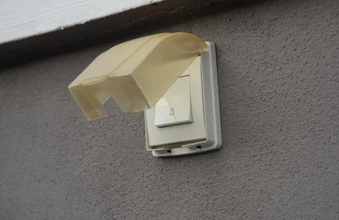 Doorbell switch  Stock Photos