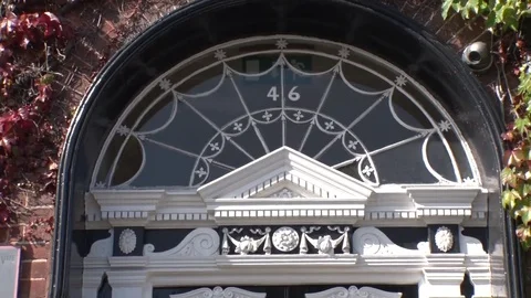 Doors of Dublin, Ireland 스톡 동영상 80905860