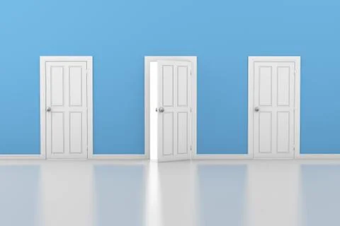 Doors Stock-Illustration