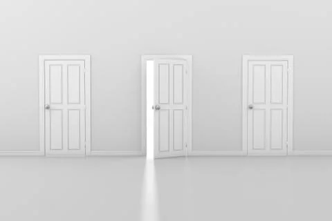 Doors Stock Illustration