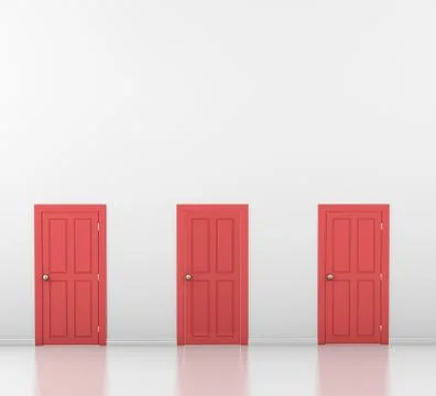 Doors Stock Illustration