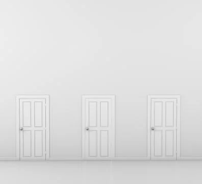 Doors Stock Illustration