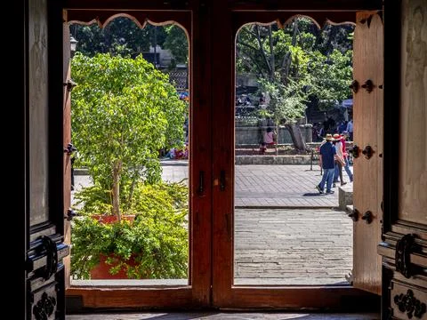 Doors to the light Stock Photos