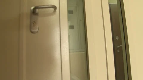 Doors open 2 Stock Footage 25075557