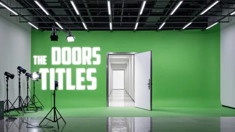 The doors titles Template Stock After Effects